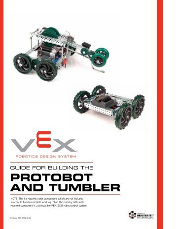 PROTOBOT AND TUMBLER - VEX Robotics