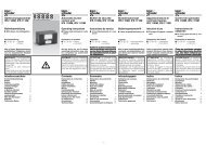 IFS 110IM, IFS 111IM - Docuthek - Kromschroeder