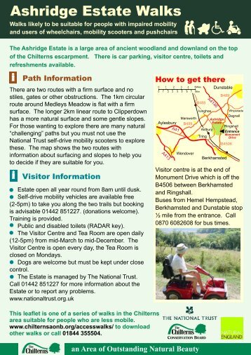 Ashridge Estate Walks For All - The Chilterns