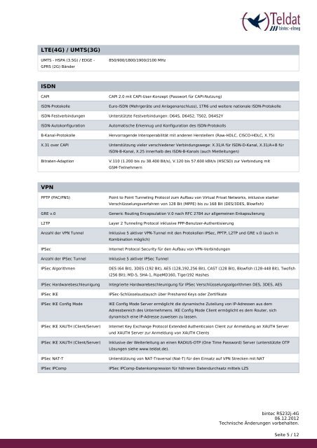 Datenblatt bintec RS232j-4G - Xortec.de