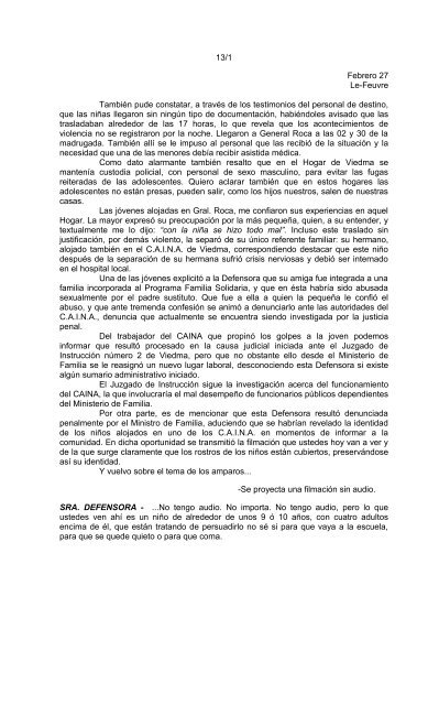 provincia de rio negro versión taquigráfica legislatura 37º periodo ...