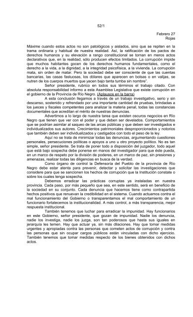 provincia de rio negro versión taquigráfica legislatura 37º periodo ...