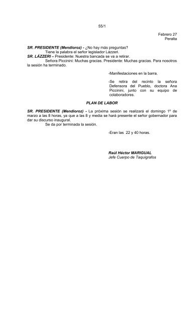 provincia de rio negro versión taquigráfica legislatura 37º periodo ...