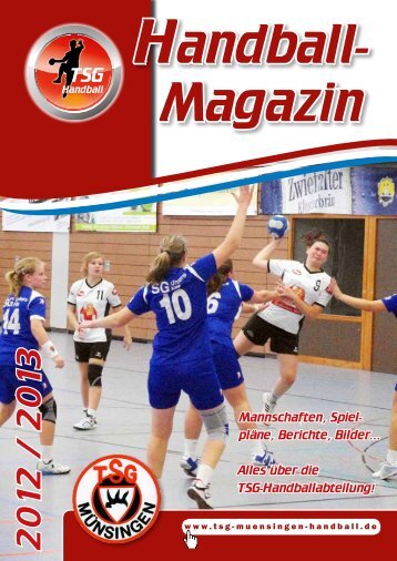 Weibliche E-jugend - TSG Münsingen Handball