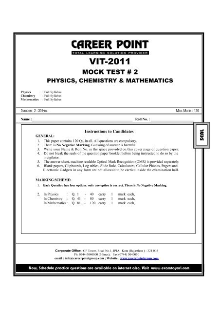 Paper-2 - Career Point