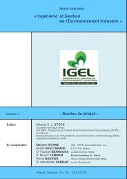 Gestion de projet - GD MAROC