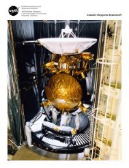 CassiniâHuygens Spacecraft - Cassini - NASA