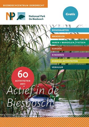 Actief in de Biesbosch!
