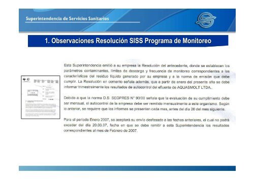 EnvÃ­o de autocontroles de RILES de establecimientos ... - Siss