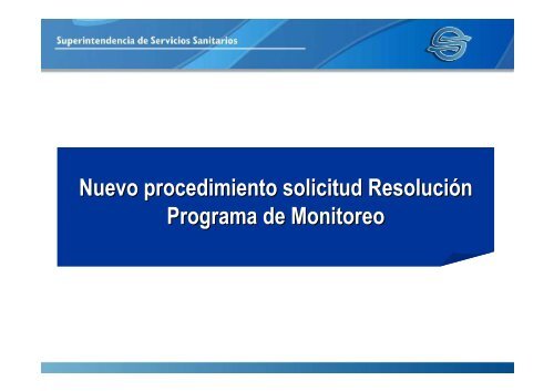 EnvÃ­o de autocontroles de RILES de establecimientos ... - Siss