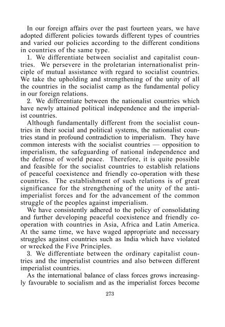 Polemic on General Line of International ... - From Marx to Mao