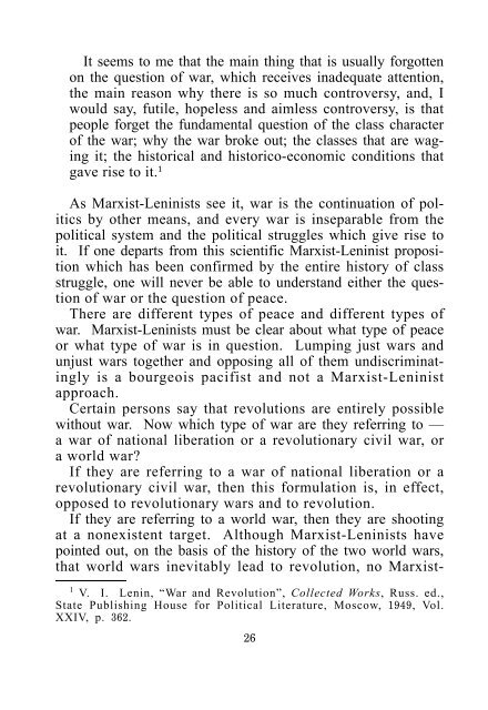 Polemic on General Line of International ... - From Marx to Mao