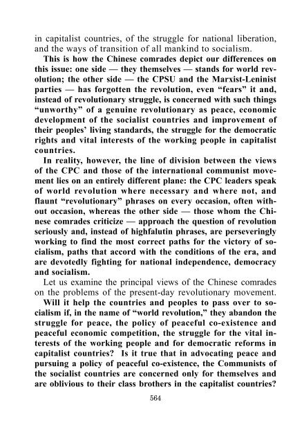 Polemic on General Line of International ... - From Marx to Mao