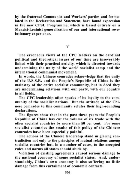 Polemic on General Line of International ... - From Marx to Mao