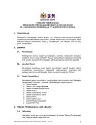 pembiayaan tpln/geran penyelidikan - USM