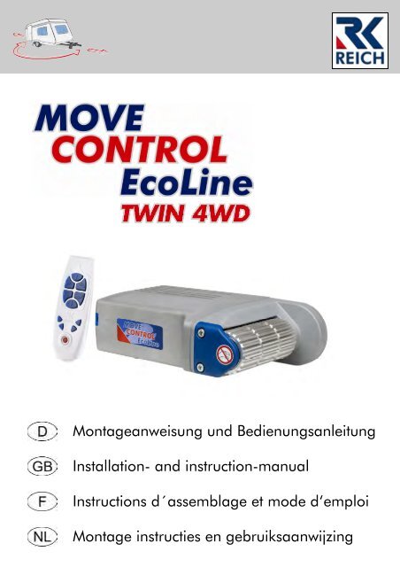 Handleiding MC Ecoline Twin - Reich