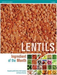 Lentils - Clemson University