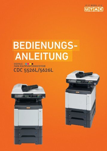 ANLEITUNG BEDIENUNGS- - Utax