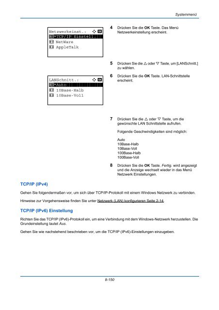 ANLEITUNG BEDIENUNGS- - Utax