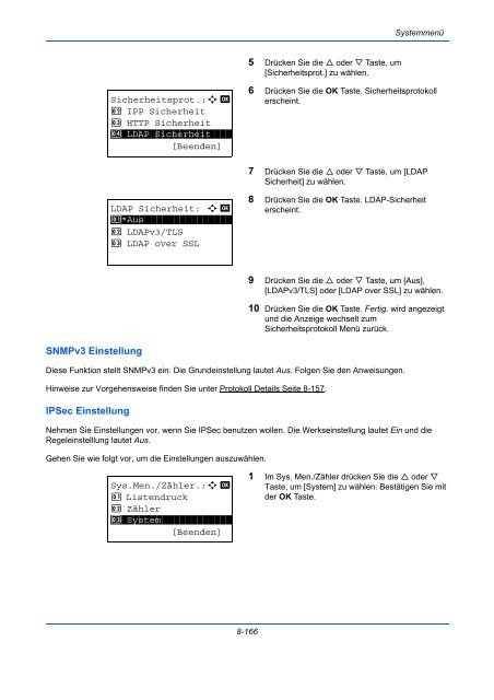 ANLEITUNG BEDIENUNGS- - Utax