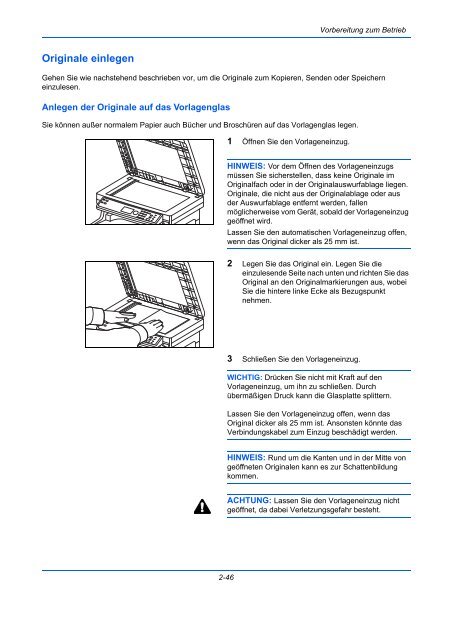 ANLEITUNG BEDIENUNGS- - Utax