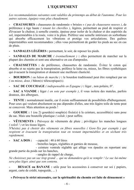 Consulter le Dossier d'information - Les Amis de St Jacques ...