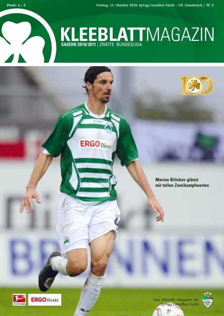 KLEEBLATTMAGAZIN - SpVgg Greuther Fürth