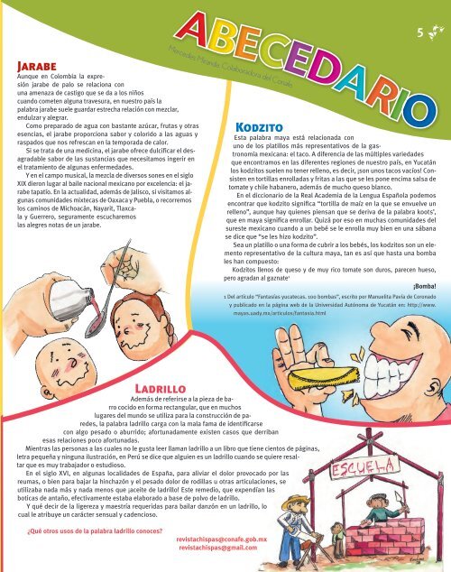 Revista: Chispas No. 4 - conafe.edu.mx