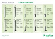 Last ned Optiline Uttaksstaver - Schneider Electric