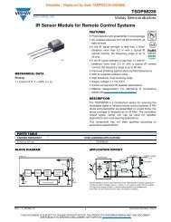 TSOP98238 IR Sensor Module for Remote Control Systems