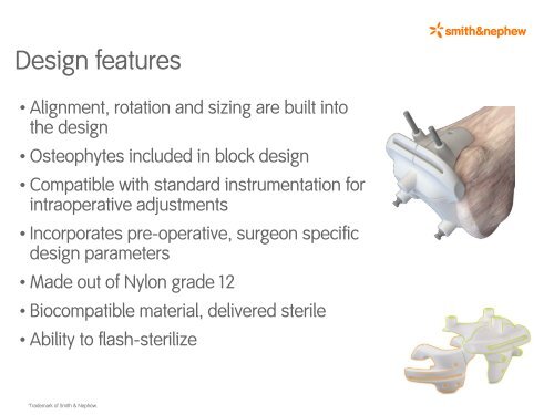 Design Features smith nep
