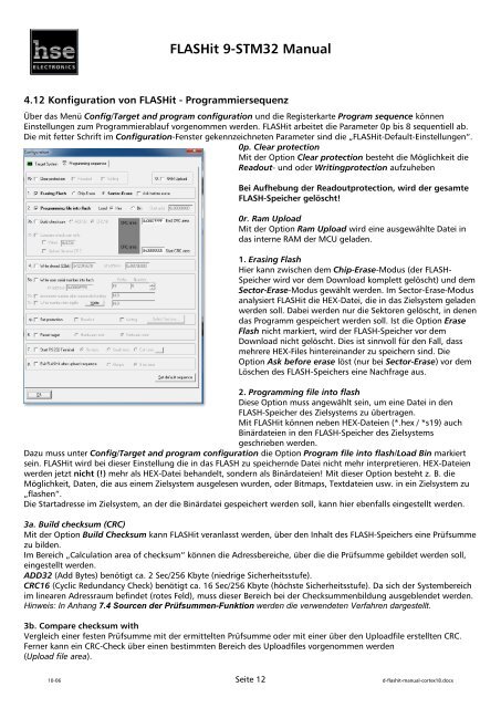 FLASHit 9-STM32 Manual - hse-electronics GmbH