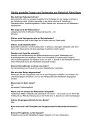 Häufig gestellte Fragen und Antworten am Reiterhof ... - Reiten.de