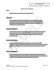 Sample Action Plan Template 2 - Mental Health Services Research ...