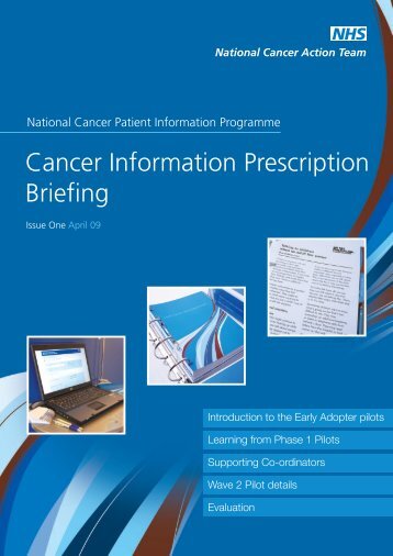 Cancer Information Prescription Briefing - Merseyside & Cheshire ...