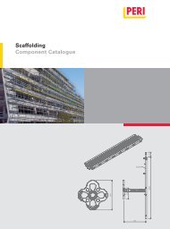 Scaffolding Component Catalogue - Peri