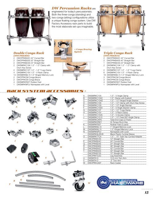 Pedals & hardware - Drum Workshop