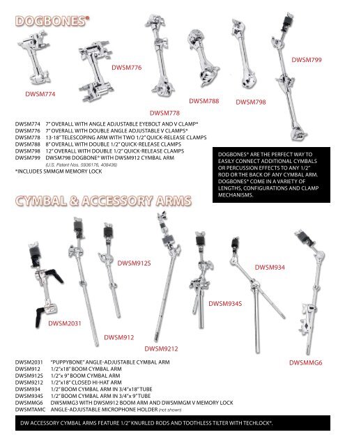 Pedals & hardware - Drum Workshop