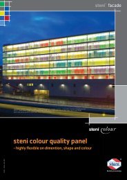 Steni colour brochure - External Cladding