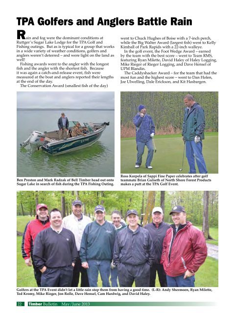 Timber Bulletin May/Jun - Minnesota Forest Industries