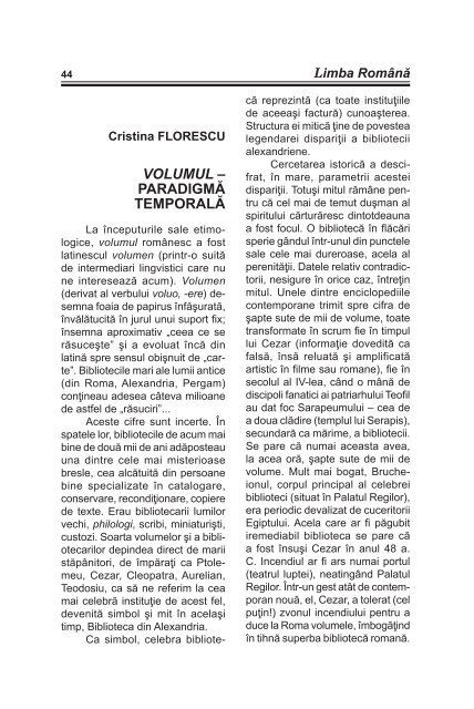 PDF - Limba Romana