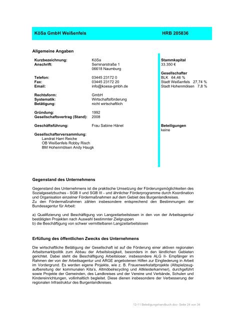 Beteiligungshandbuch - Burgenlandkreis