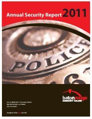 2011 BRCC Annual Security Report.pdf - Baton Rouge Community ...