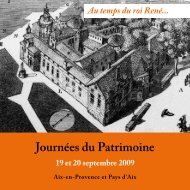 JournÃ©es du Patrimoine - Aix-en-Provence