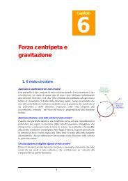 Forza centripeta e gravitazione 1. Il moto circolare - francescopoli.net