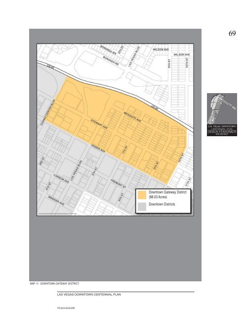 Las Vegas Downtown Centennial Plan - City of Las Vegas