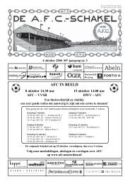 4 oktober 2006, 85e jaargang nummer 3 - AFC, Amsterdam