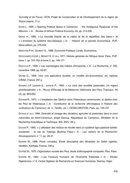 liste des sigles utilises - Institut Agronomique MÃ©diterranÃ©en de ...