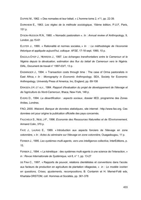 liste des sigles utilises - Institut Agronomique MÃ©diterranÃ©en de ...