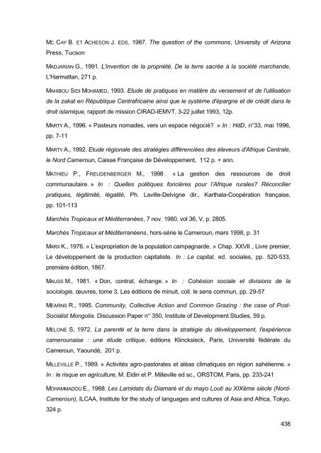 liste des sigles utilises - Institut Agronomique MÃ©diterranÃ©en de ...